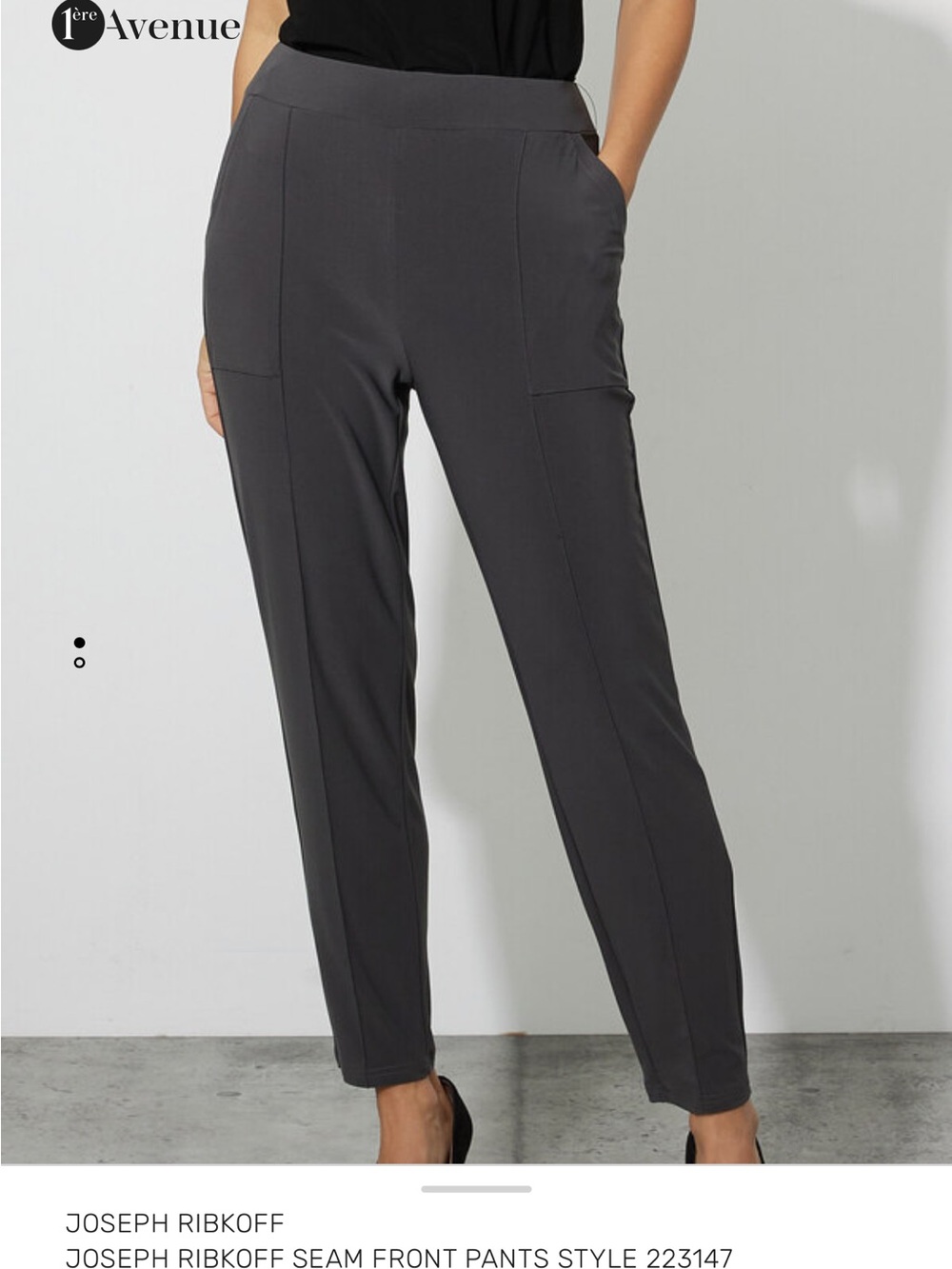 Joseph Ribkoff seam Front pant Size 8